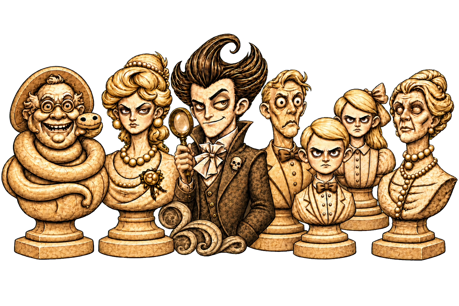 The Dread Family and their Inspector
