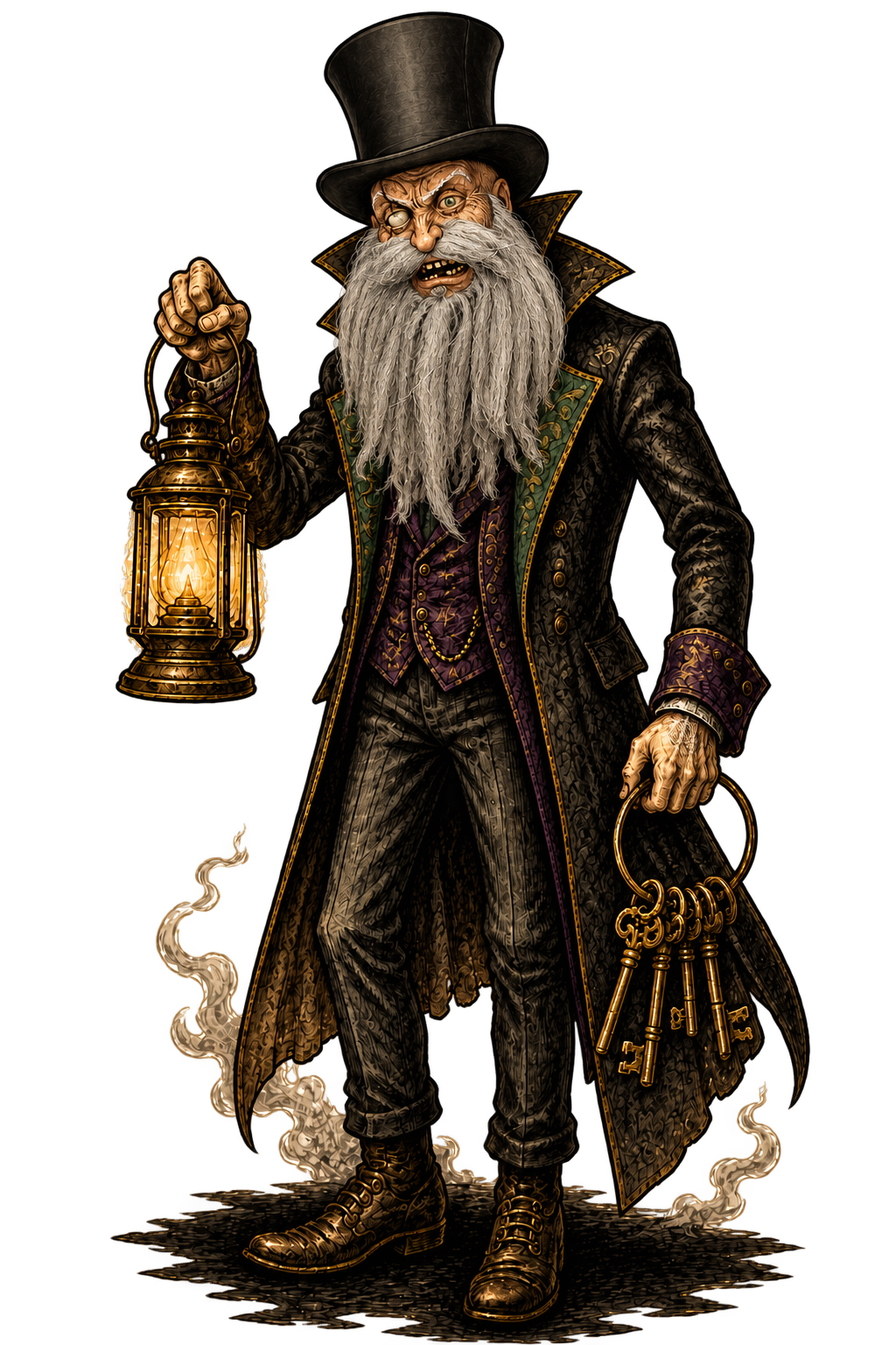 Portrait of The Caretaker