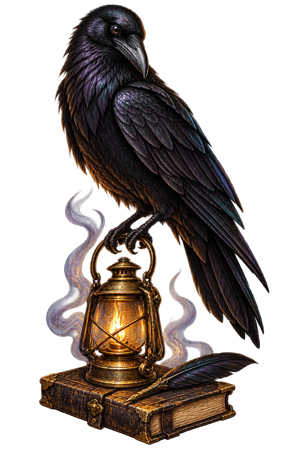 Portrait of Quarles the Raven