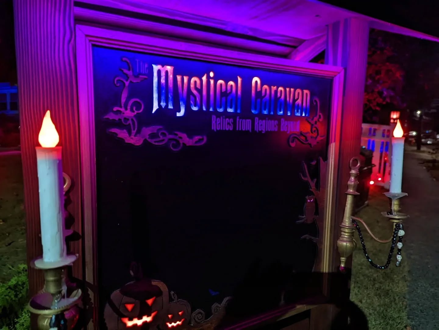 It's almost time ! #themysticalcaravan #haunted #hauntedmansion #massapequa