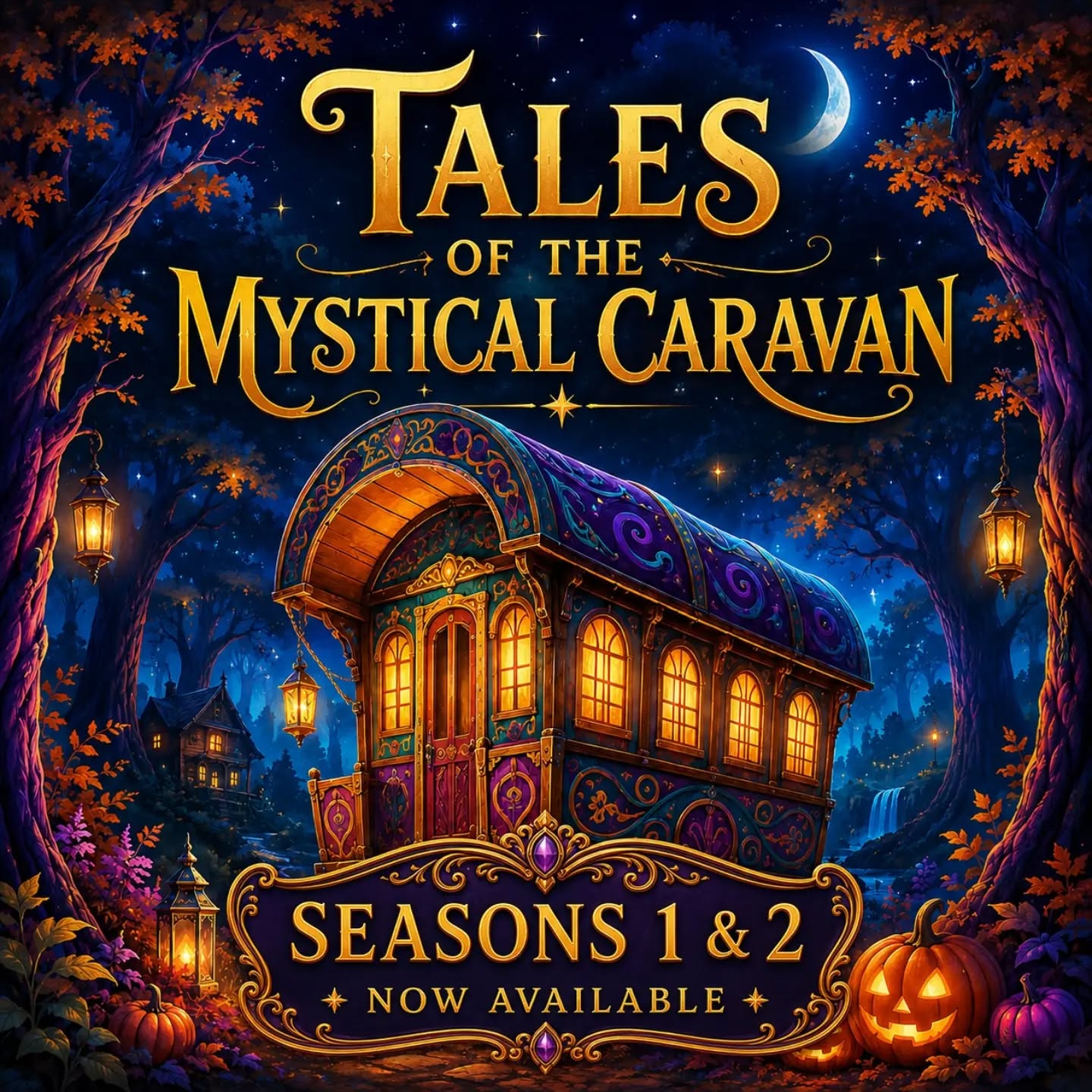 Seasons 1 and 2 of Tales of the Mystical Caravan are now available on all major podcast streaming platforms!

Step inside the Caravan and let Quarles the Raven guide you through cursed relics, restless spirits, and the strange stories hidden behind each object on display.

The lanterns are lit.
The relics are waiting.
And the tales have only just begun.

Listen now wherever you get your podcasts.
#TalesOfTheMysticalCaravan #TheMysticalCaravan #HalloweenPodcast #SpookyStories #CursedObjects