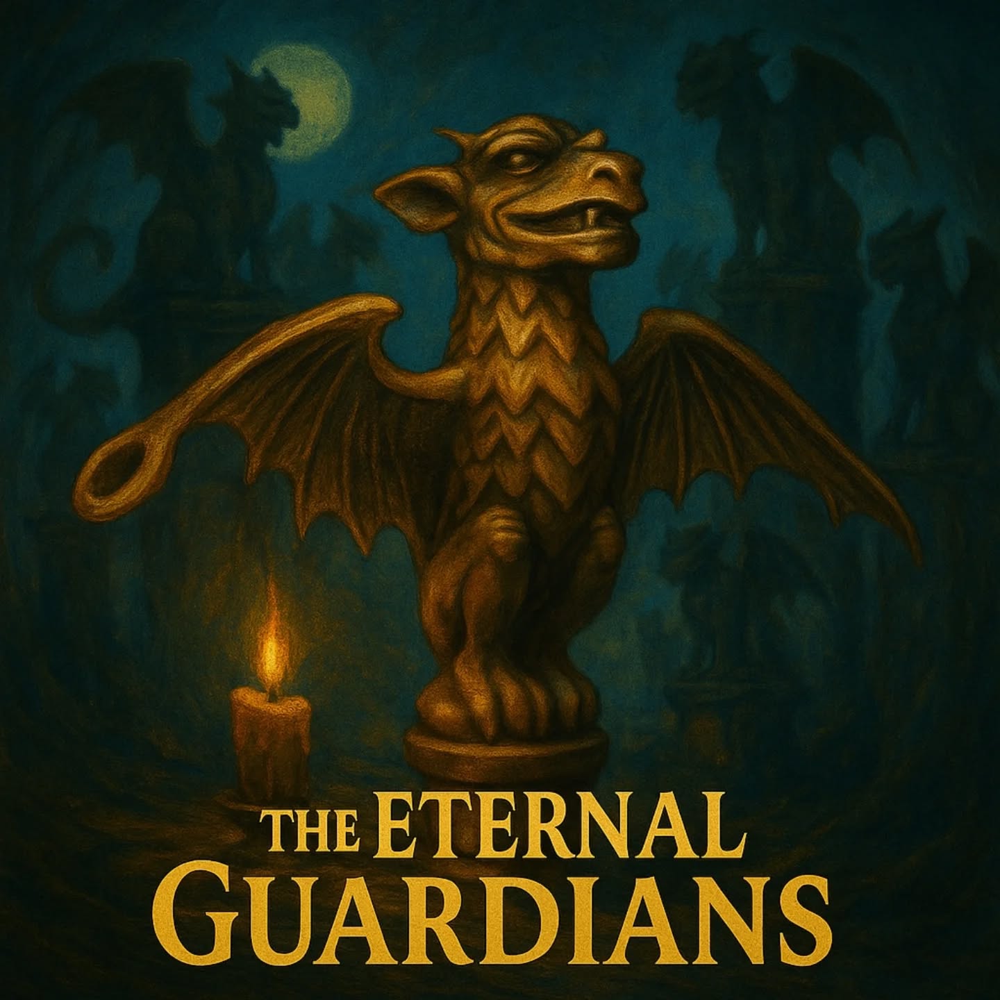 They stand silent beneath the lanterns, wings poised, eyes watching.
Some say they guard the Caravan… others say they wait for you to join them.
🕯️ The Eternal Guardians on #Soundcloud
#TheMysticalCaravan #TalesOfTheMysticalCaravan #RelicsFromRegionsBeyond #HauntedCuriosities #GhostStories #spookyseason