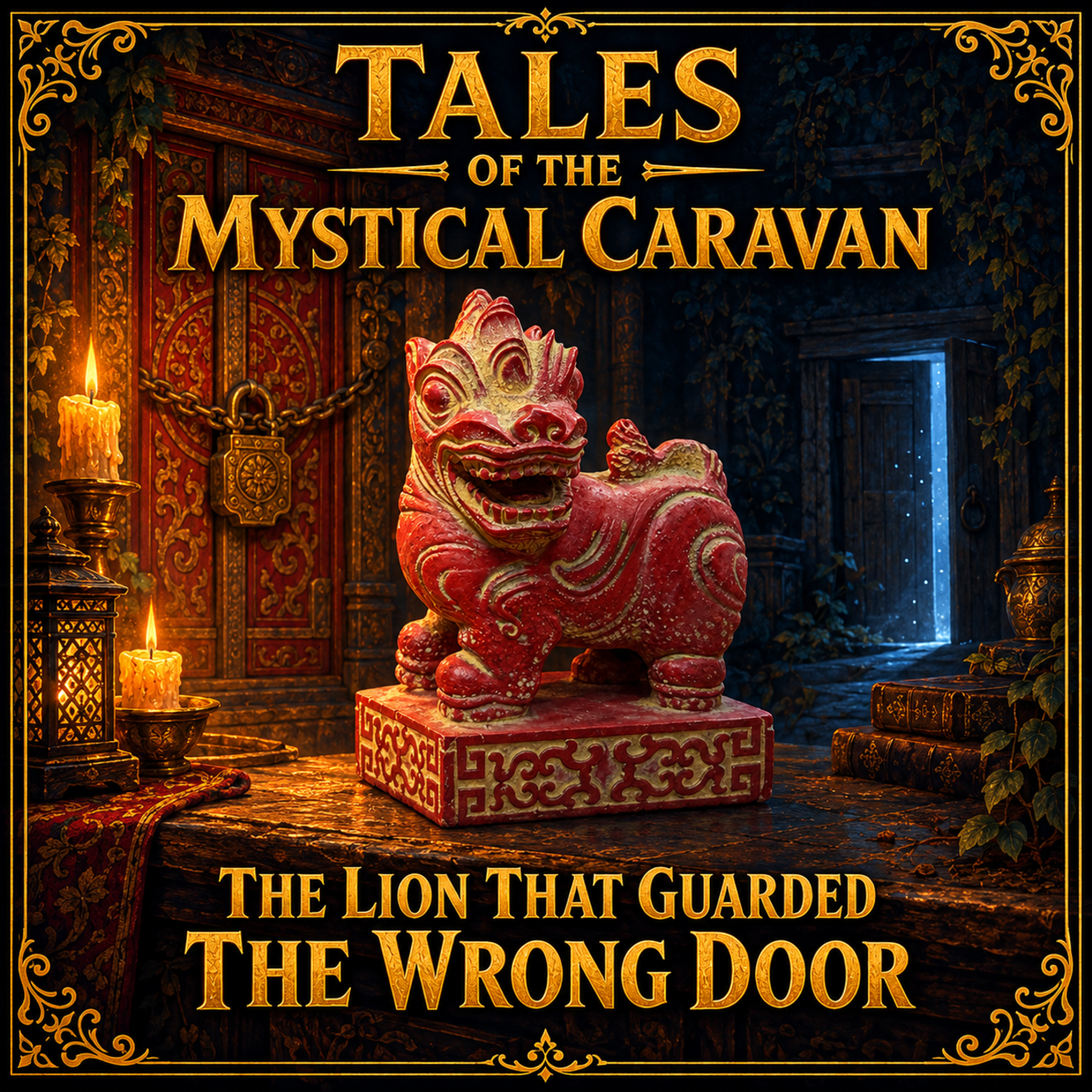 Artwork for The Lion That Guarded the Wrong Door